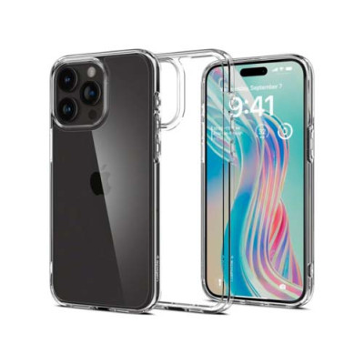 Чехол SPIGEN ULTRA HYBRID для IPHONE 15 PRO MAX CRYSTAL CLEAR