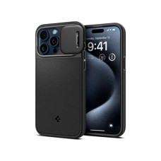 Чехол SPIGEN OPTIK ARMOR MAG MAGSAFE для IPHONE 15 PRO MAX BLACK