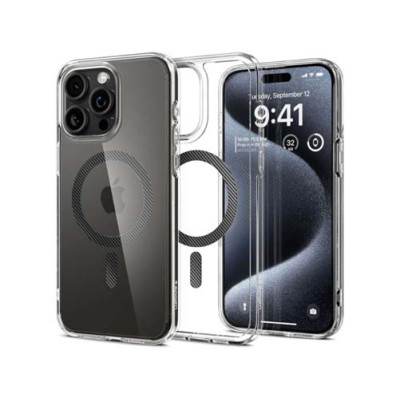Чехол SPIGEN ULTRA HYBRID MAG MAGSAFE для IPHONE 15 PRO CARBON FIBER
