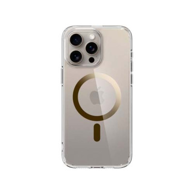 Чехол SPIGEN ULTRA HYBRID MAG MAGSAFE для IPHONE 15 PRO GOLD