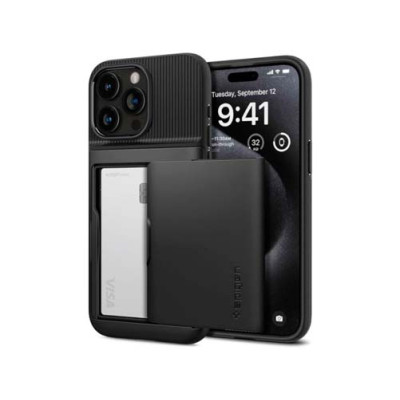 Чехол SPIGEN SLIM ARMOR CS для IPHONE 15 PRO BLACK