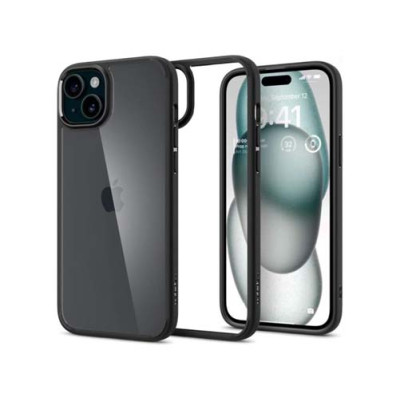 Чехол SPIGEN ULTRA HYBRID для IPHONE 15 MATTE BLACK