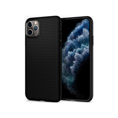 Чехол SPIGEN LIQUID AIR для IPHONE 11 PRO MAX MATTE BLACK