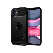 Чехол SPIGEN RUGGED ARMOR для IPHONE 11 MATTE BLACK