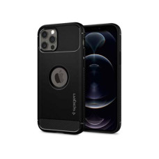 Чехол SPIGEN RUGGED ARMOR для IPHONE 12/12 PRO MATTE BLACK