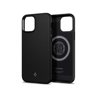 Чехол SPIGEN MAG ARMOR для IPHONE 12/12 PRO MATTE BLACK