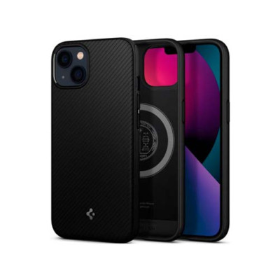 Чехол SPIGEN MAG ARMOR MAGSAFE для IPHONE 13 MATTE BLACK