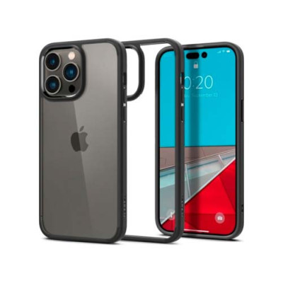 Чехол SPIGEN ULTRA HYBRID для IPHONE 14 PRO MATTE BLACK