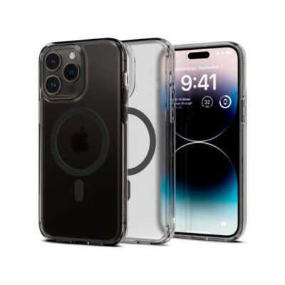 Чехол SPIGEN ULTRA HYBRID MAG MAGSAFE для IPHONE 14 PRO FROST BLACK