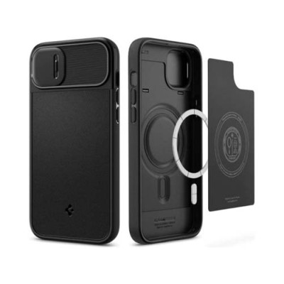 Чехол SPIGEN OPTIK ARMOR MAG MAGSAFE для IPHONE 14 PLUS / 15 PLUS BLACK
