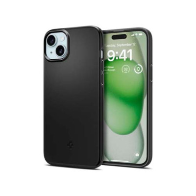 Чехол SPIGEN THIN FIT для IPHONE 15 PLUS BLACK