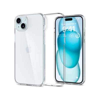 Чехол SPIGEN LIQUID CRYSTAL для IPHONE 15 PLUS CRYSTAL CLEAR