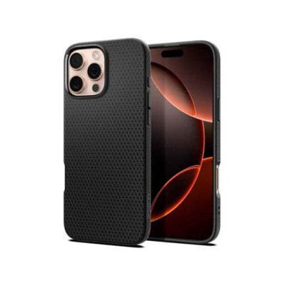 Чехол SPIGEN LIQUID AIR для IPHONE 16 PRO MAX MATTE BLACK