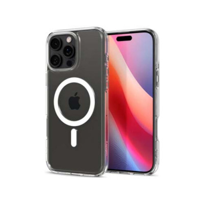 Чехол SPIGEN ULTRA HYBRID MAG MAGSAFE для IPHONE 16 PRO MAX WHITE