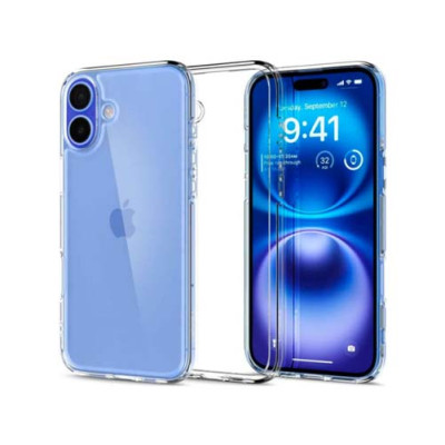 Чехол SPIGEN ULTRA HYBRID для IPHONE 16 PLUS CRYSTAL CLEAR