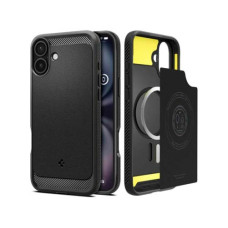 Чехол SPIGEN RUGGED ARMOR MAG MAGSAFE для IPHONE 16 PLUS MATTE BLACK