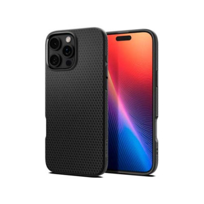 Чехол SPIGEN LIQUID AIR для IPHONE 16 PRO MATTE BLACK