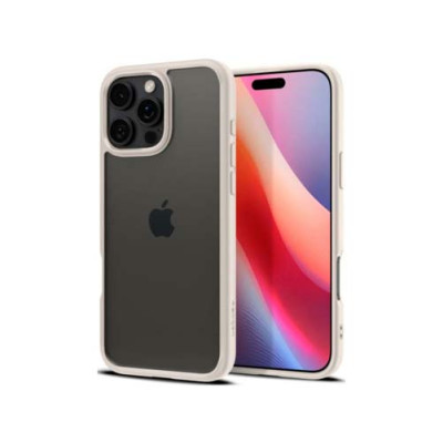Чехол SPIGEN ULTRA HYBRID для IPHONE 16 PRO NATURAL TITANIUM