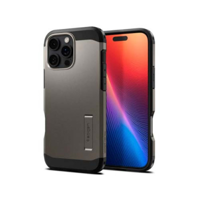 Чехол SPIGEN TOUGH ARMOR MAG MAGSAFE для IPHONE 16 PRO GUNMETAL