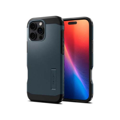 Чехол SPIGEN TOUGH ARMOR MAG MAGSAFE для IPHONE 16 PRO METAL SLATE