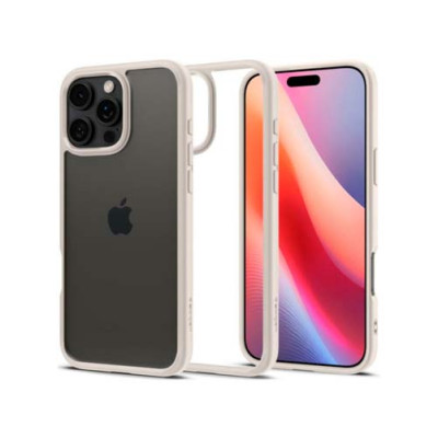 Чехол SPIGEN ULTRA HYBRID для IPHONE 16 PRO MAX NATURAL TITANIUM