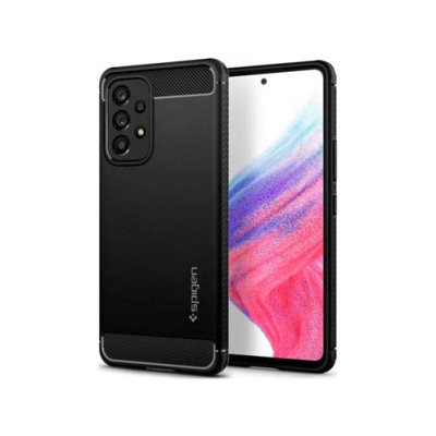 Чехол SPIGEN RUGGED ARMOR для GALAXY A53 5G MATTE BLACK