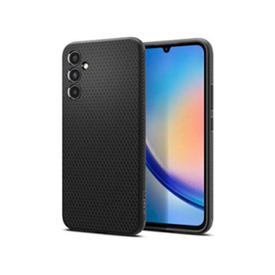 Чехол SPIGEN LIQUID AIR для GALAXY A34 5G MATTE BLACK