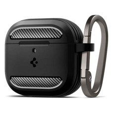 Чехол SPIGEN RUGGED ARMOR для APPLE AIRPODS 4 MATTE BLACK