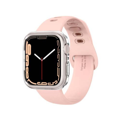 Чехол SPIGEN LIQUID CRYSTAL для APPLE WATCH 4 / 5 / 6 / 7 / 8 / 9 / SE (44 / 45 MM) CRYSTAL CLEAR
