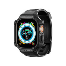 Ремешок с чехлом SPIGEN RUGGED ARMOR ”PRO” для APPLE WATCH ULTRA 1 / 2 (49 MM) BLACK