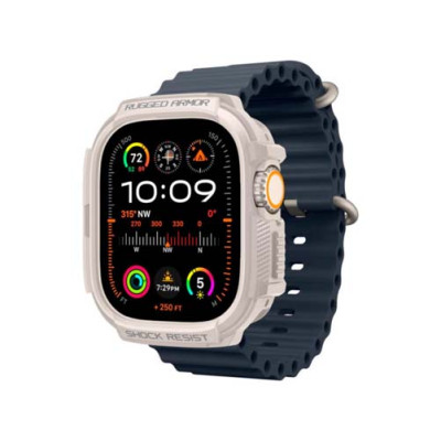Чехол SPIGEN RUGGED ARMOR для APPLE WATCH ULTRA 1 / 2 (49 MM) DUNE BEIGE