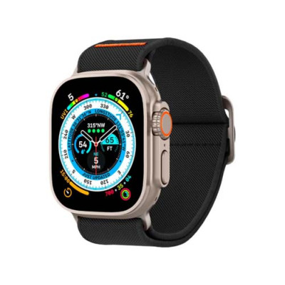 Ремешок SPIGEN FIT LITE ULTRA для APPLE WATCH 6 / 7 / 8 / 9 / 10 / SE / ULTRA 1 / 2 (44 / 45 / 46 / 49 MM) BLACK