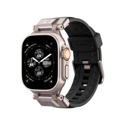 Ремешок SPIGEN DURAPRO ARMOR PU для APPLE WATCH 6 / 7 / 8 / 9 / 10 / SE / ULTRA 1 / 2 (44 / 45 / 46 / 49 MM) BLACK