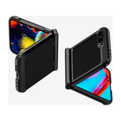 Чехол SPIGEN TOUGH ARMOR PRO для GALAXY Z FLIP 6 BLACK