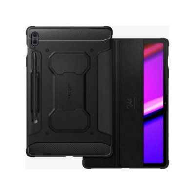 Чехол SPIGEN RUGGED ARMOR ”PRO” для GALAXY TAB S9 FE+ PLUS 12.4 X610 / X616B BLACK