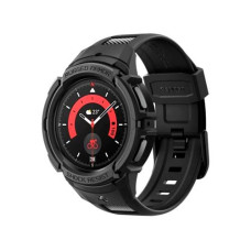 Ремешок с чехлом SPIGEN RUGGED ARMOR ”PRO” для GALAXY WATCH 5 PRO (45 MM) BLACK