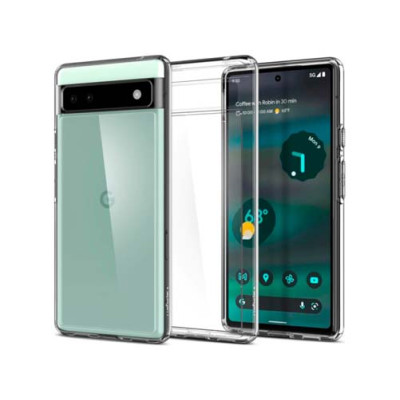 Чехол SPIGEN ULTRA HYBRID для GOOGLE PIXEL 6A CRYSTAL CLEAR