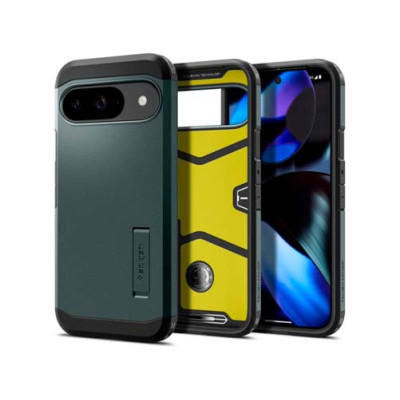 Чехол SPIGEN TOUGH ARMOR для GOOGLE PIXEL 9 / 9 PRO ABYSS GREEN