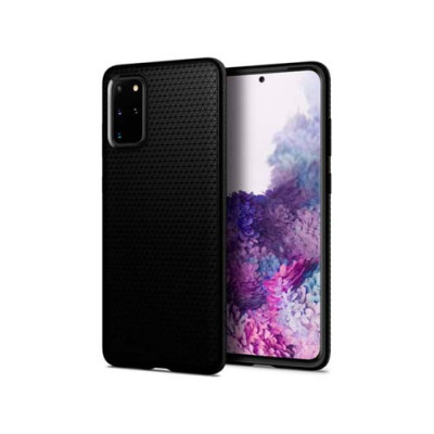 Чехол SPIGEN LIQUID AIR для GALAXY S20+ PLUS MATTE BLACK