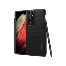 Чехол SPIGEN LIQUID AIR PEN для GALAXY S21 ULTRA MATTE BLACK