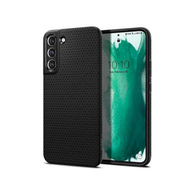 Чехол SPIGEN LIQUID AIR для GALAXY S22 MATTE BLACK