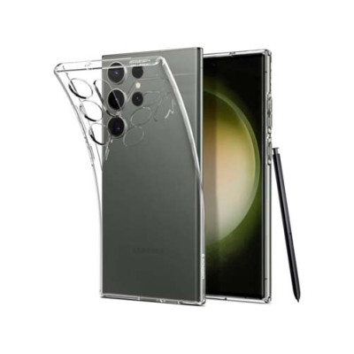 Чехол SPIGEN LIQUID CRYSTAL для GALAXY S23 ULTRA CRYSTAL CLEAR