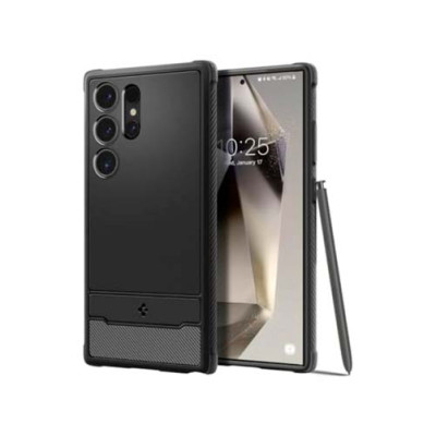 Чехол SPIGEN RUGGED ARMOR для GALAXY S24 ULTRA MATTE BLACK