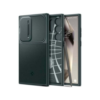 Чехол SPIGEN OPTIK ARMOR для GALAXY S24 ULTRA ABYSS GREEN