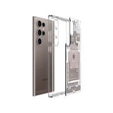 Чехол SPIGEN ULTRA HYBRID для GALAXY S24 ULTRA ZERO ONE NATURAL TITANIUM