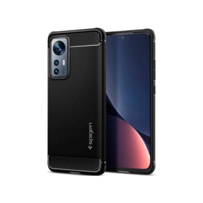 Чехол SPIGEN RUGGED ARMOR для XIAOMI 12 / 12X MATTE BLACK