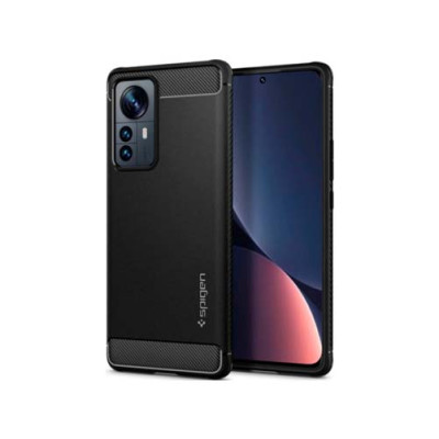 Чехол SPIGEN RUGGED ARMOR для XIAOMI 12T / 12T PRO MATTE BLACK