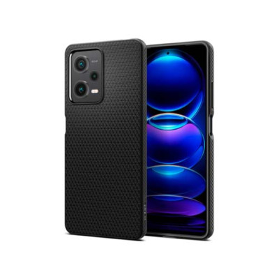 Чехол SPIGEN LIQUID AIR для XIAOMI REDMI NOTE 12 PRO 5G / POCO X5 PRO 5G MATTE BLACK