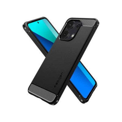 Чехол SPIGEN RUGGED ARMOR для XIAOMI REDMI NOTE 13 4G / LTE MATTE BLACK