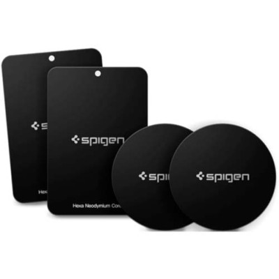 Комплект металлических пластин SPIGEN MP-4P METALPLATE MAGNETIC CAR MOUNT